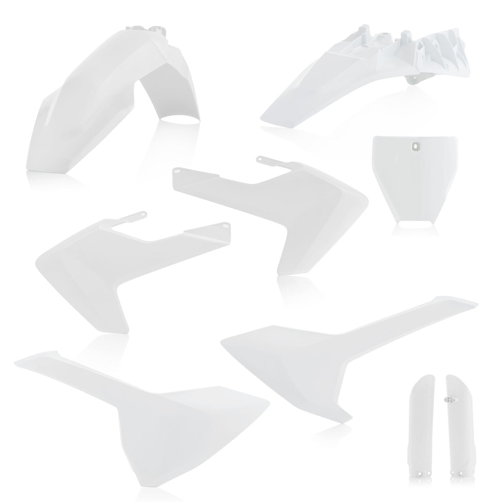 Acerbis Full Plastic Kit White 2686460002