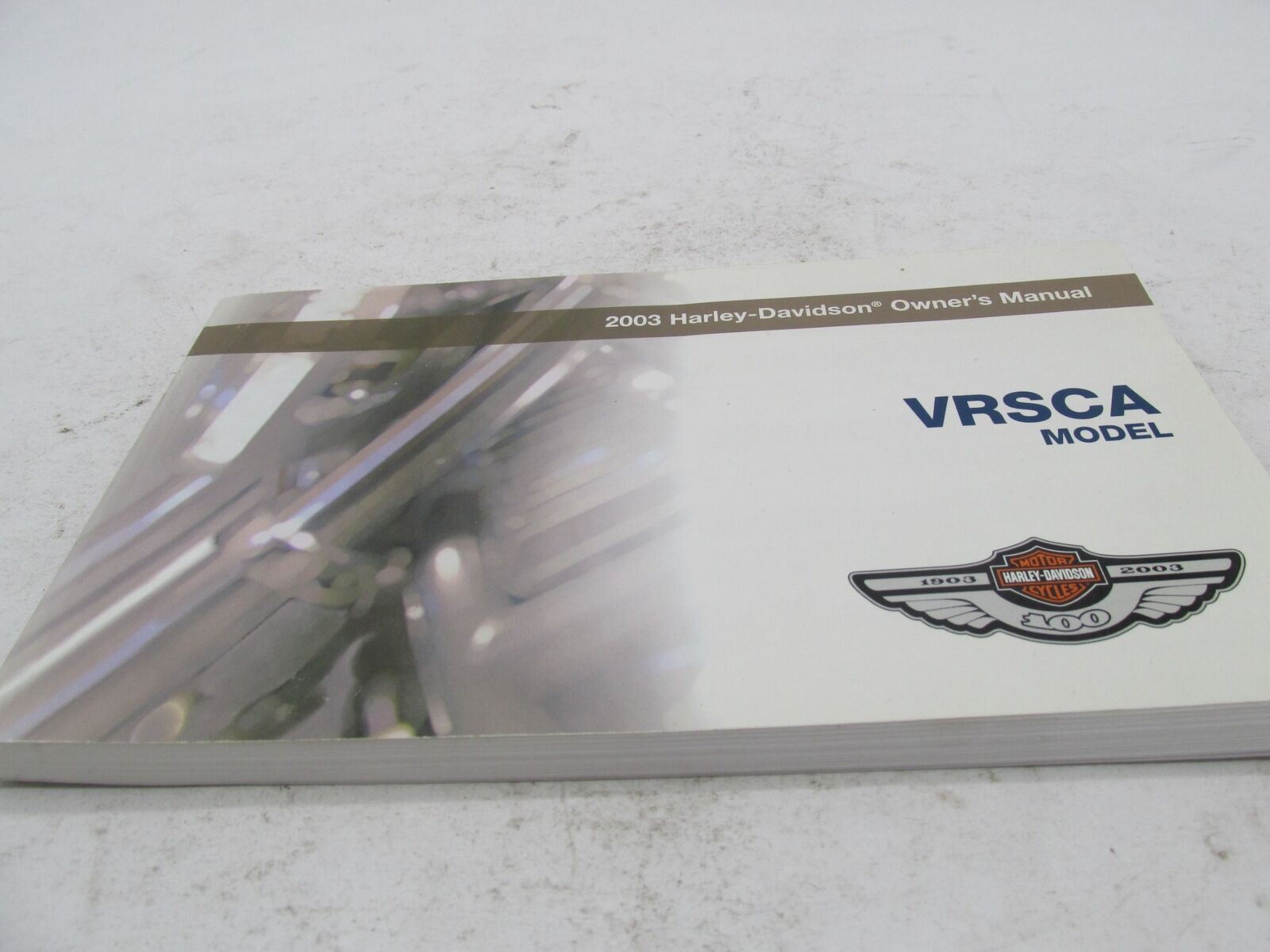 Harley-Davidson Official Factory 2003 VRSCA Owner's Manual Book 99736-03