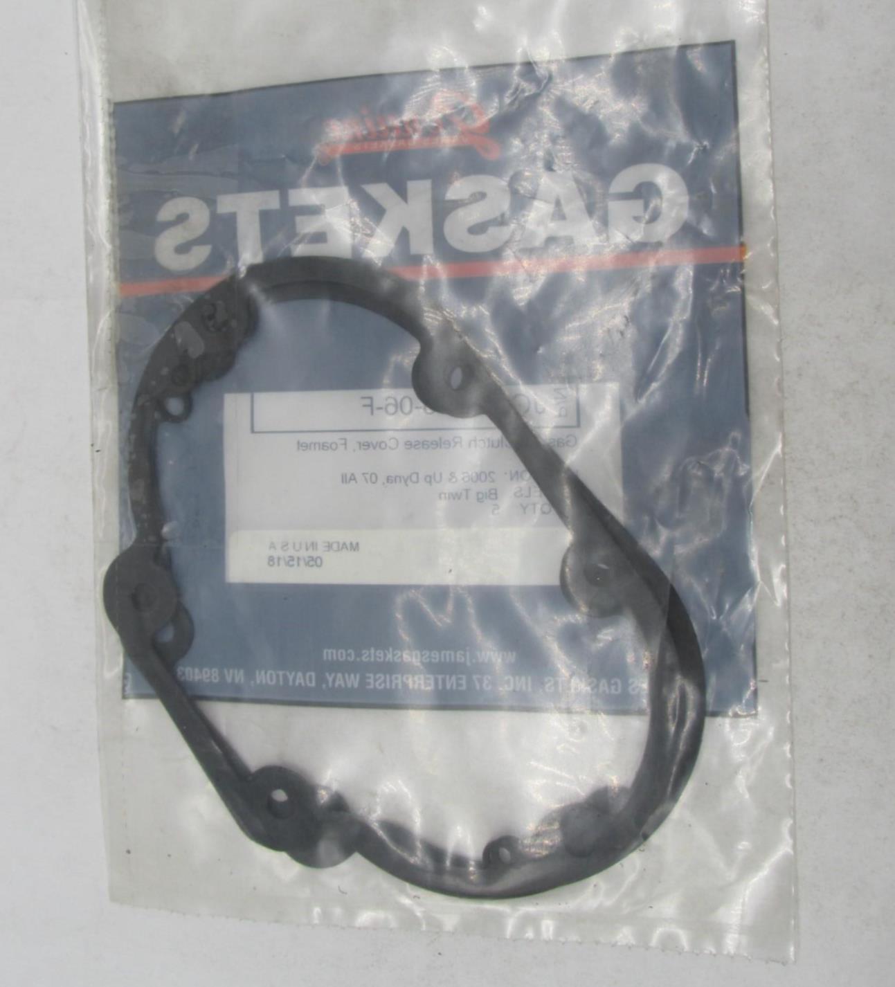 Lot of 3 Harley James Clutch Release Cover Gaskets Foamet JGI-36805-06-F