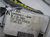 Maier Genuine NOS 08-10 BMW F800GS Front Black Fender Extension 05861-20