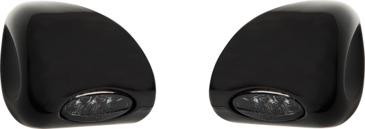 KODLIN USA Elypse LED Front Turn Signals Black K68459