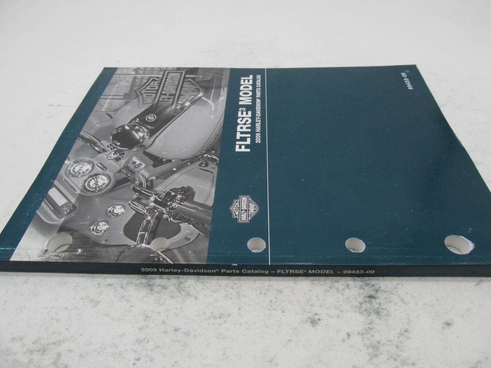 Harley-Davidson Official Factory 2009 FLTRSE³ Model Parts Catalog 99433-09