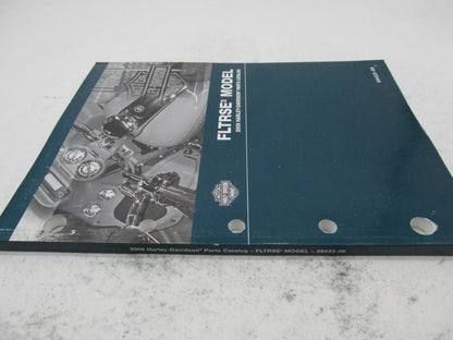Harley-Davidson Official Factory 2009 FLTRSE³ Model Parts Catalog 99433-09