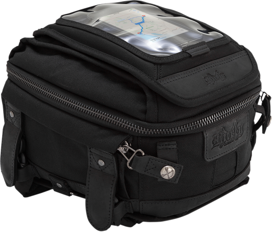 Burly Voyager Tank/Tail Bag Black B15-1010B