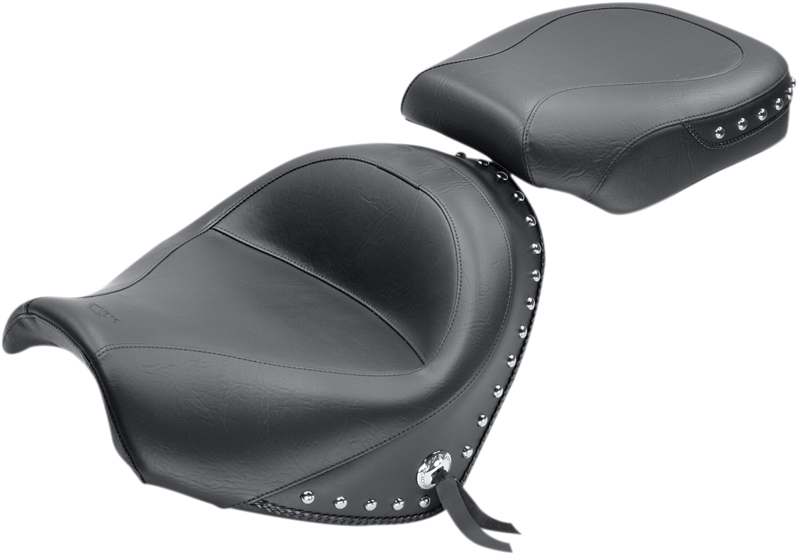 Mustang Wide Touring Two-Piece Seat 76060