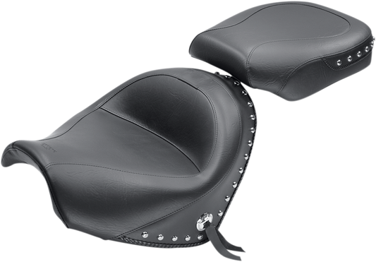 Mustang Wide Touring Two-Piece Seat 76060