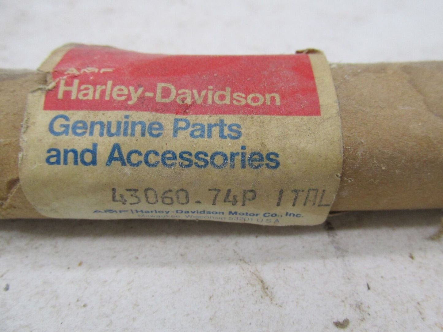 Harley-Davidson Genuine NOS Aermacchi Front Wheel Axle 43060-74P