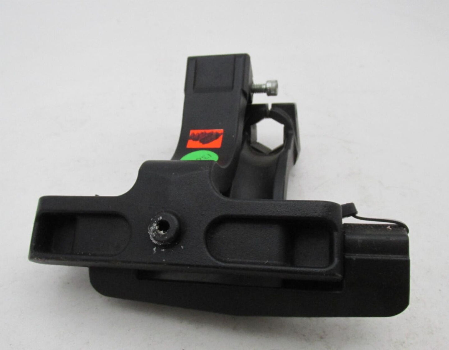 Harley 00-17 Softail Wrinkle Black Passenger Foot Floor Board Mount Brackets