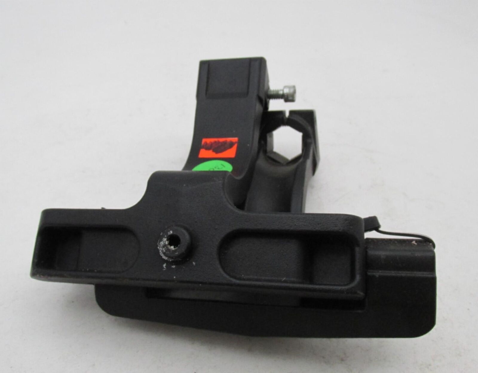 Harley 00-17 Softail Wrinkle Black Passenger Foot Floor Board Mount Brackets