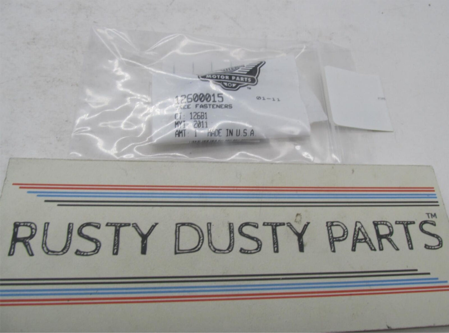 One (1) Harley-Davidson Genuine NOS Tree Fastener 12600015