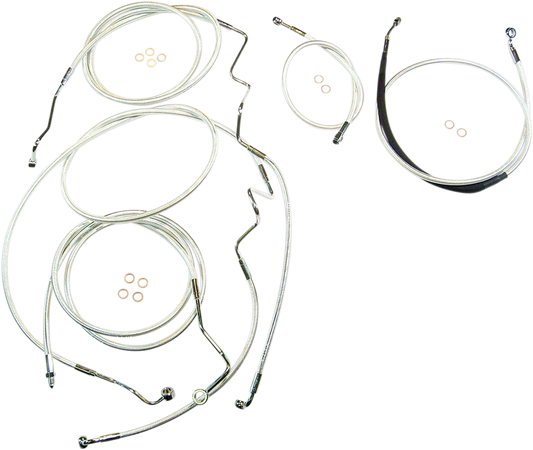 Magnum Designer Handlebar Installation Kits 10" Ape 387344