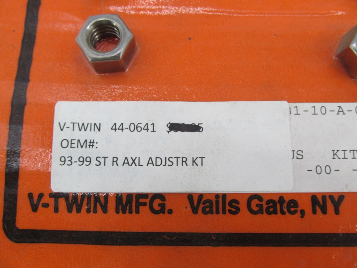 Harley Davidson V-Twin 93-99 Rear Axle Adjuster Kit 44-0641