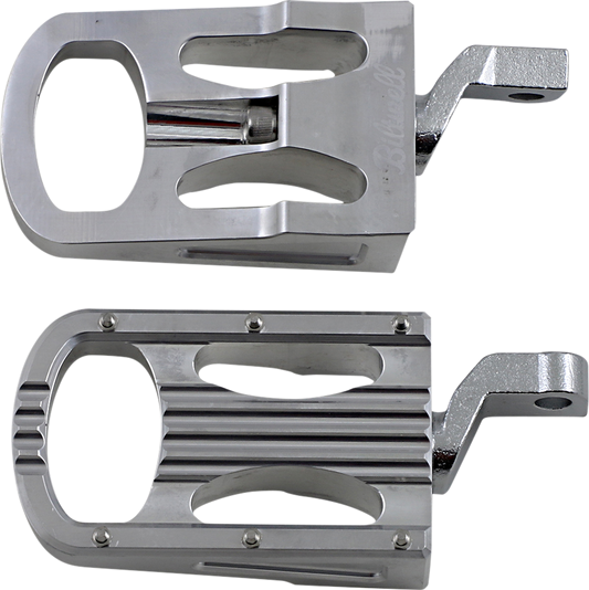 BILTWELL XL Step Footpegs Polished 7006-303-02