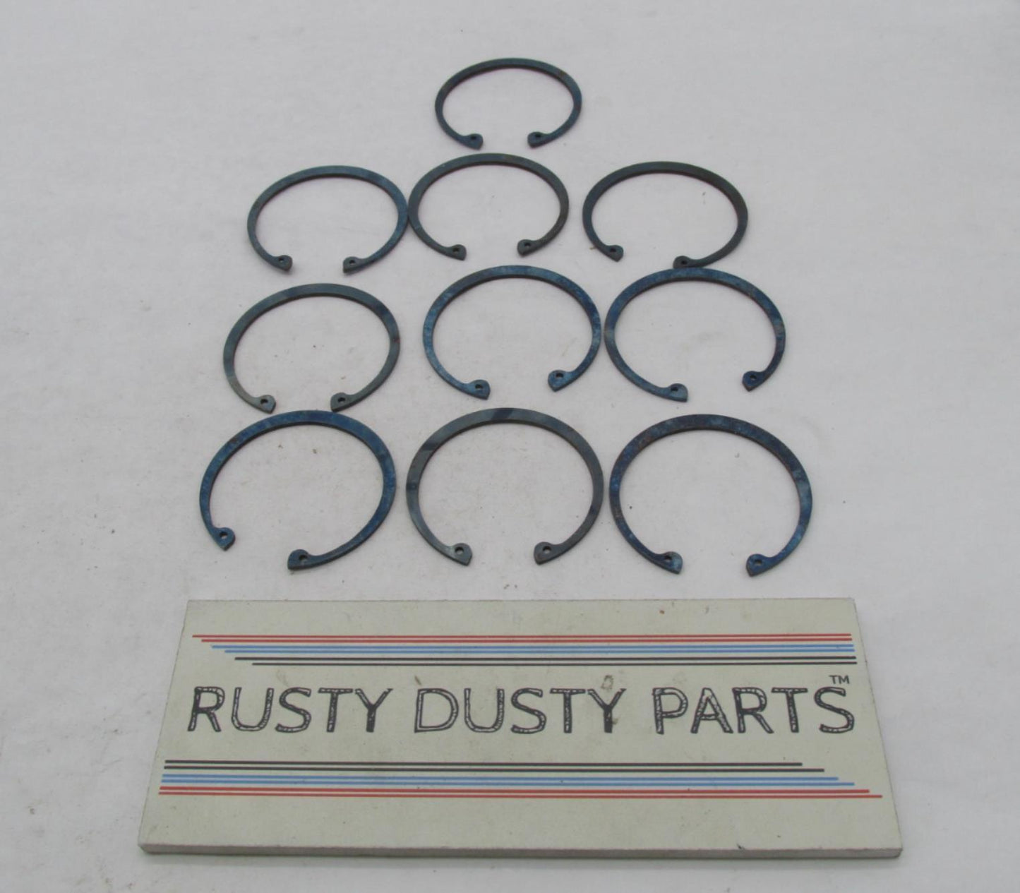 Lot of 10 Harley-Davidson NOS Transmission Side Cover Retaining Rings 11020