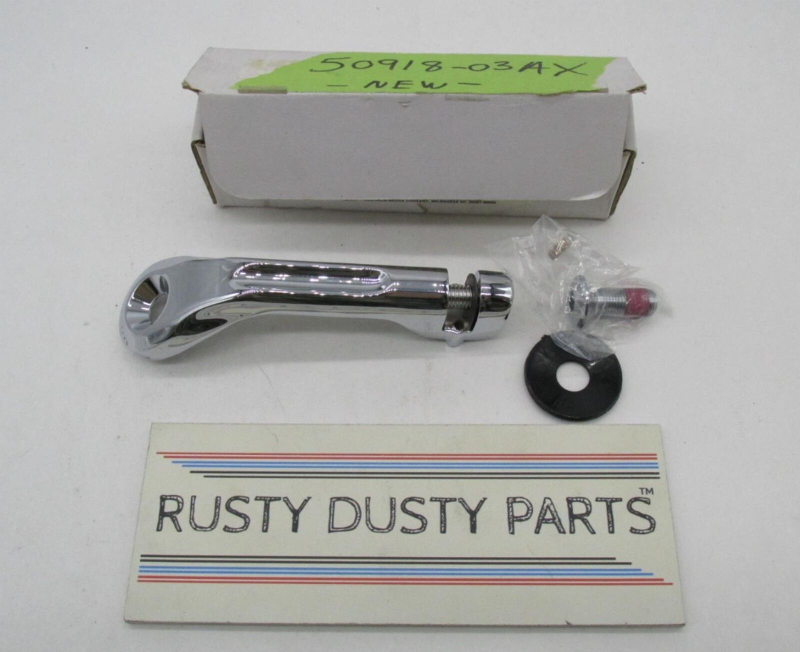 Harley Davidson Genuine NOS Chrome Right Extension Peg Assembly 50918-03A