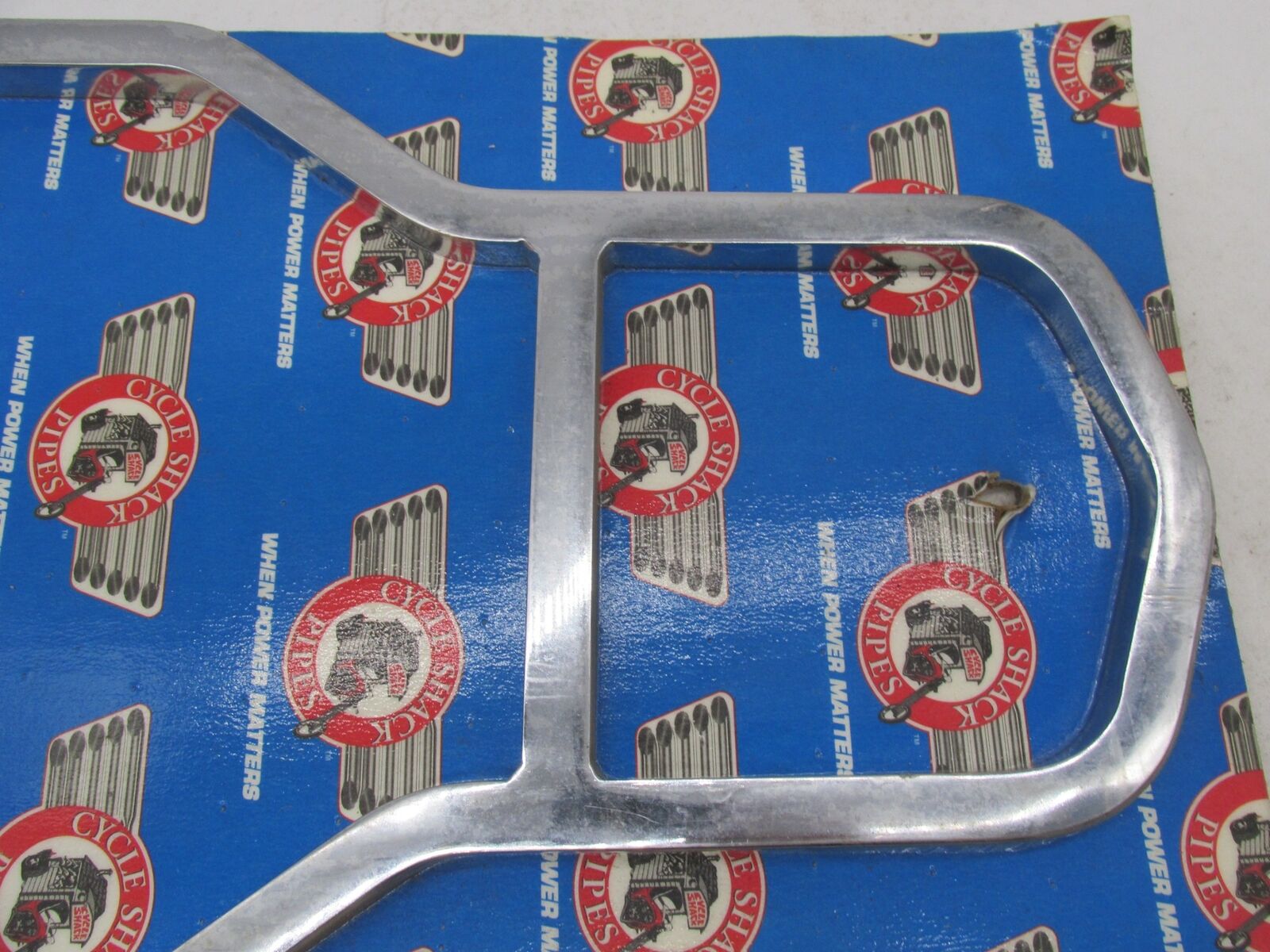 Cycle Shack Honda Shadow ACE Sabre Chrome Sissy Bar Backrest 10" x 14.5"