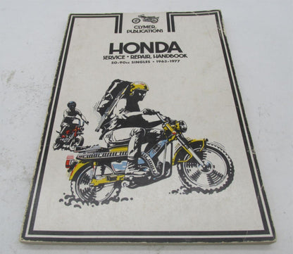 Clymer Honda 1963-1977 50cc-90cc Singles Service Repair Handbook Manual