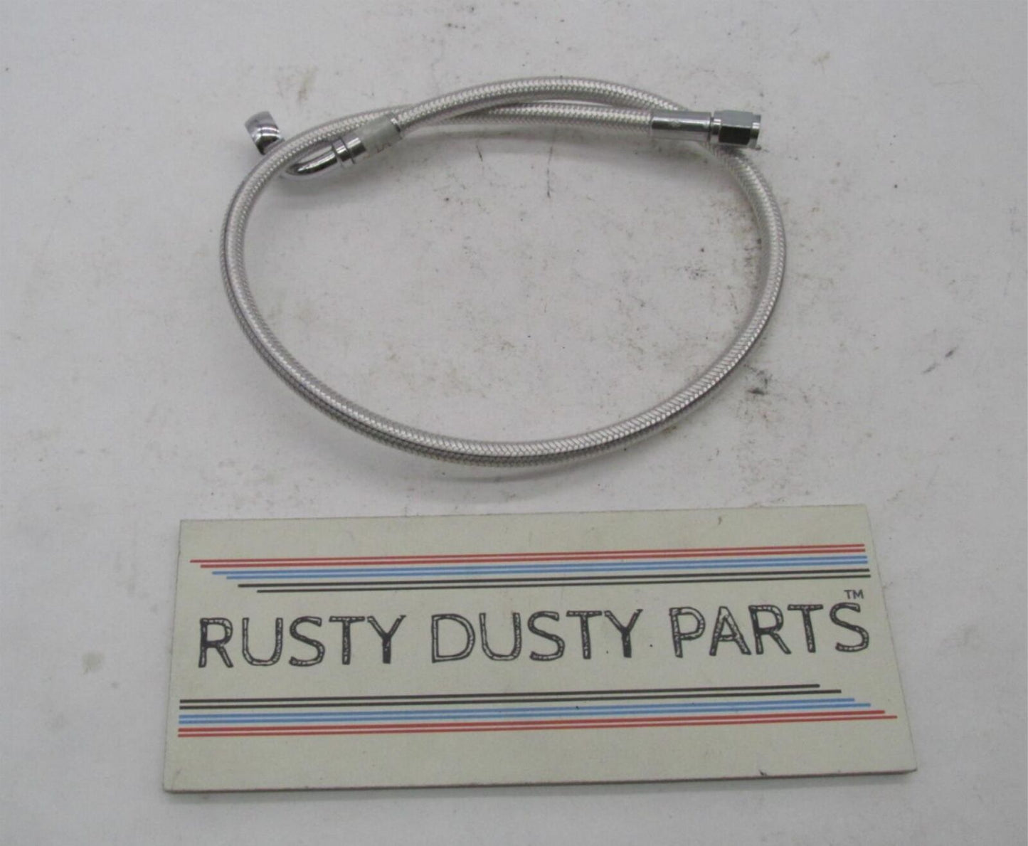 Harley Davidson Genuine 24.75" Diamond Back Stainless Steel Braided Brake Line