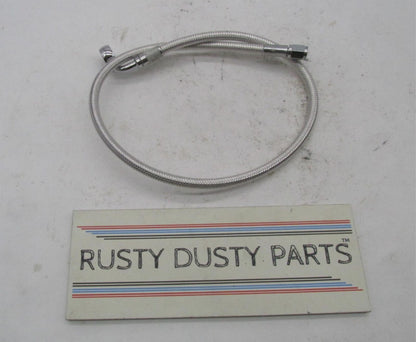 Harley Davidson Genuine 24.75" Diamond Back Stainless Steel Braided Brake Line