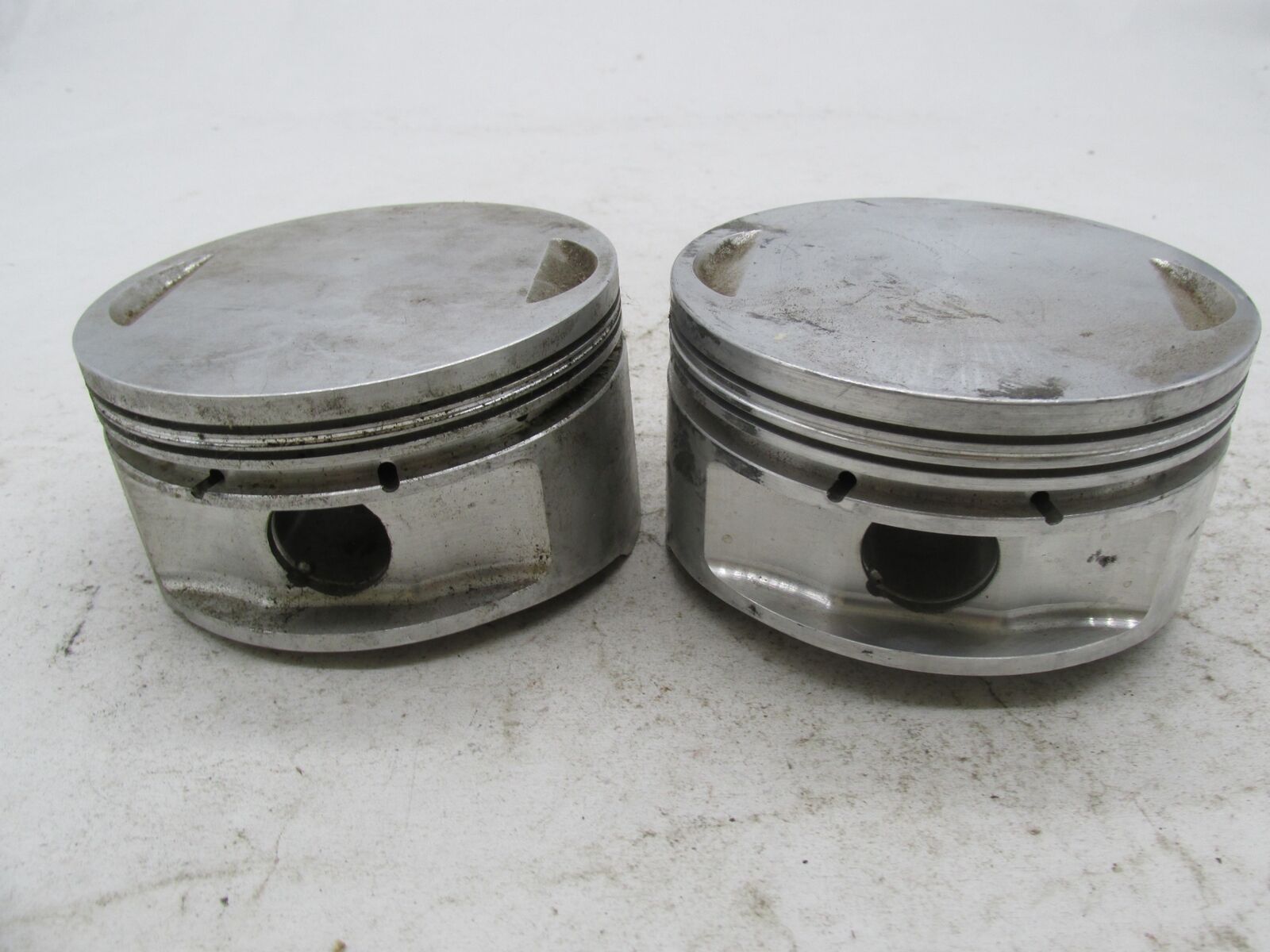 Pair of Harley Davidson Ross NOS High Performance Over Sized 105MM Pistons