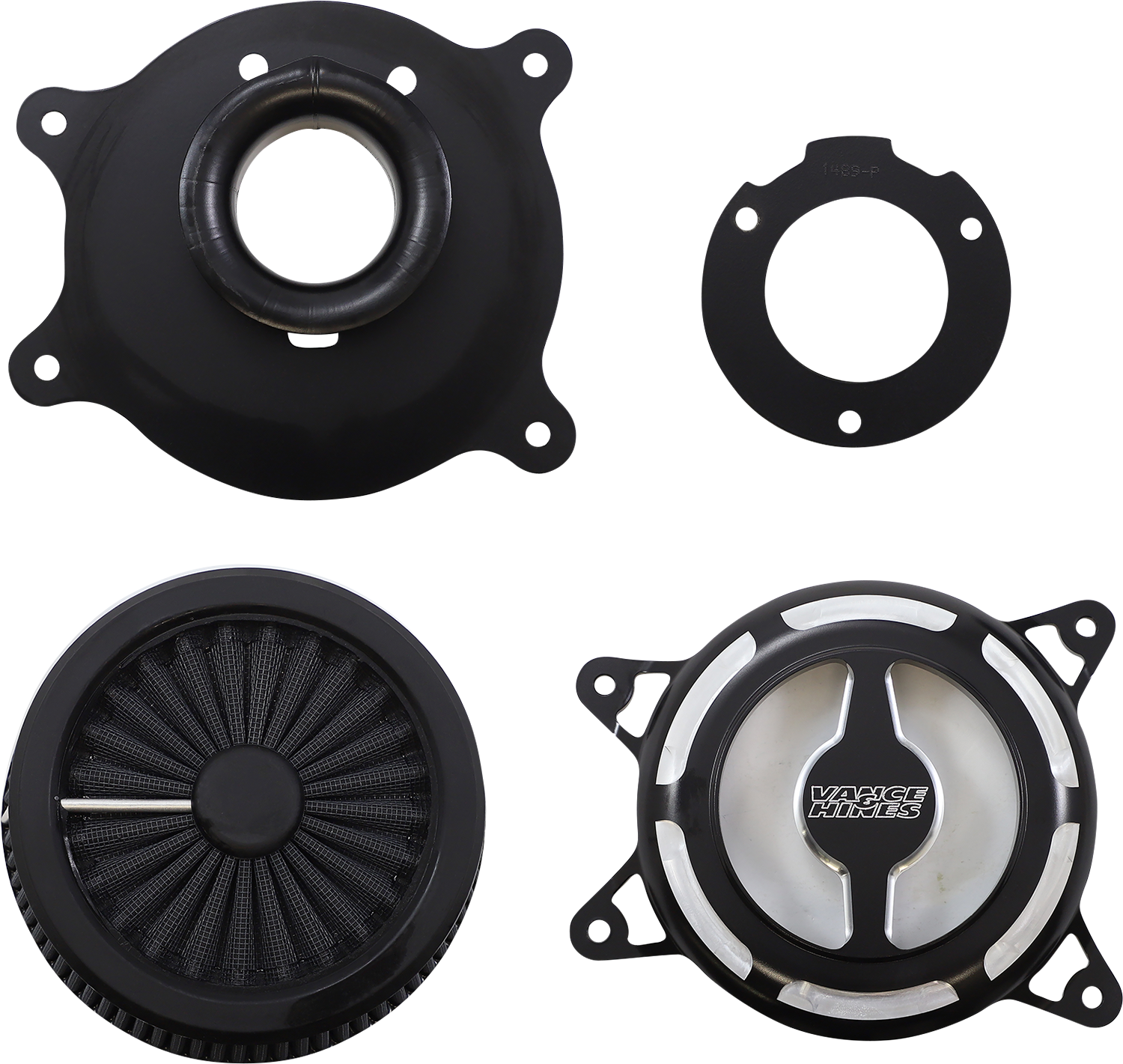 Vance & Hines VO2 Blade Air Cleaner Black 40393