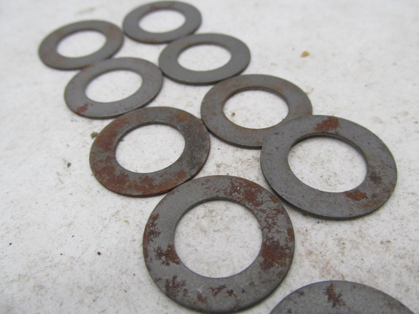 Lot of 9 Harley-Davidson Genuine NOS Aermacchi Spacers 1mm C H ML MLS MSR 6666-P