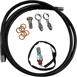 Hawg Halters Extended Rear Brake Line Installation Kit BHK-040-B