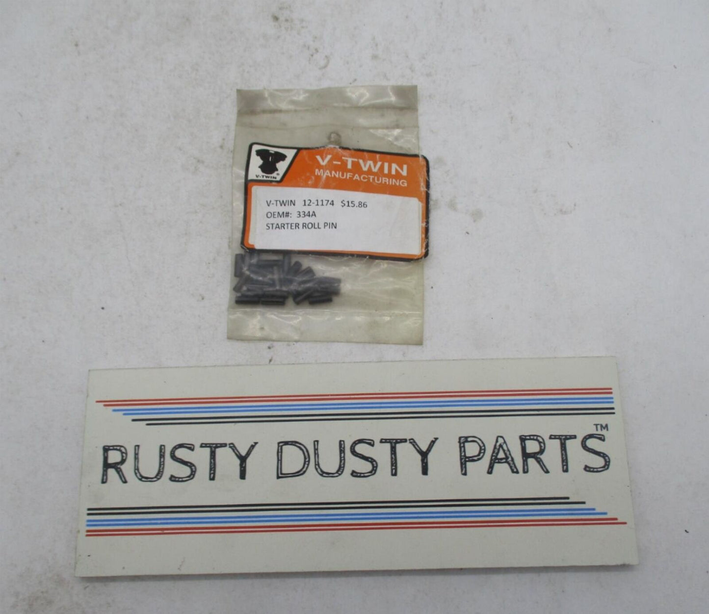Lot of 20 Harley Davidson V-Twin Starter Roll Pins 12-1174 334A