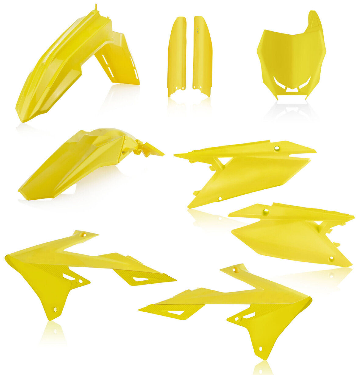 Acerbis Full Plastic Kit Yellow 2686550231