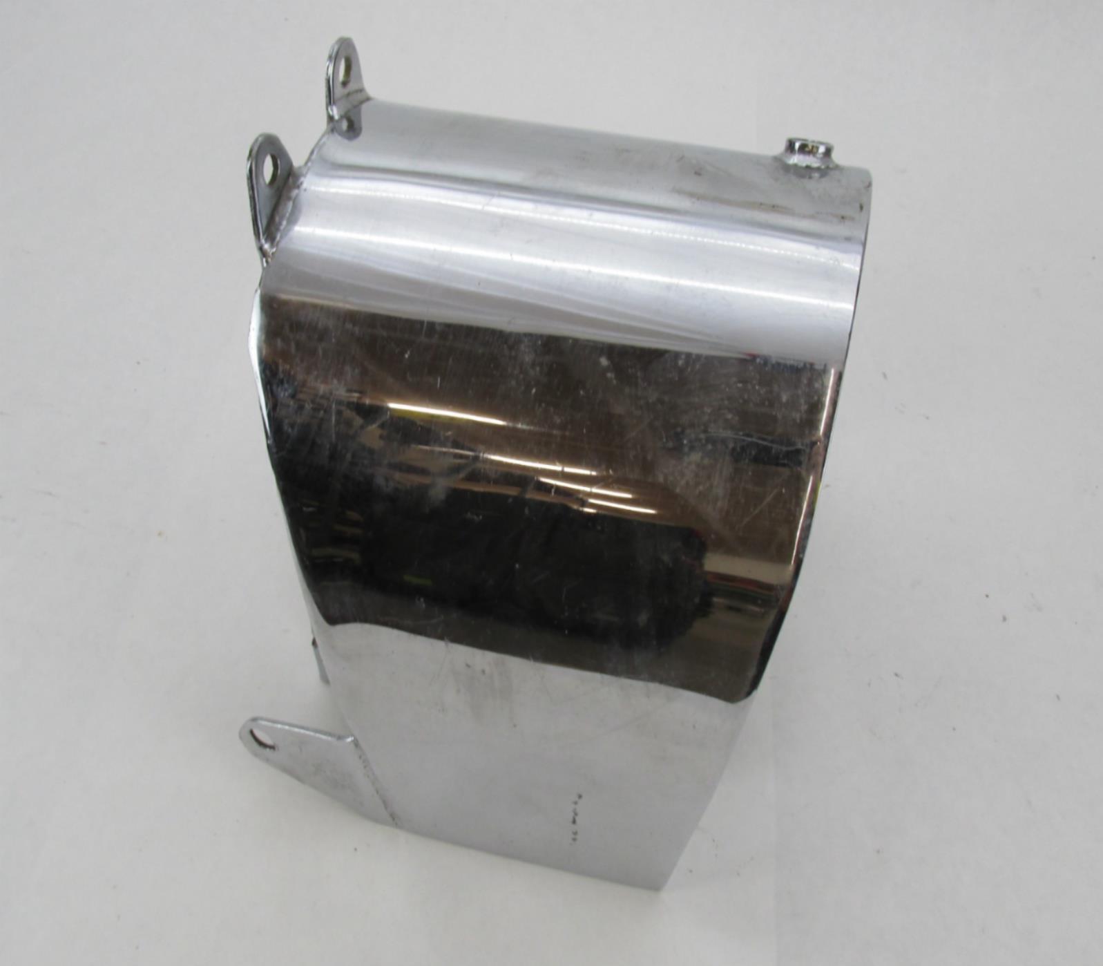 Harley Davidson Chrome Custom Chopper Large Capacity Horseshoe Oil Tank New Look