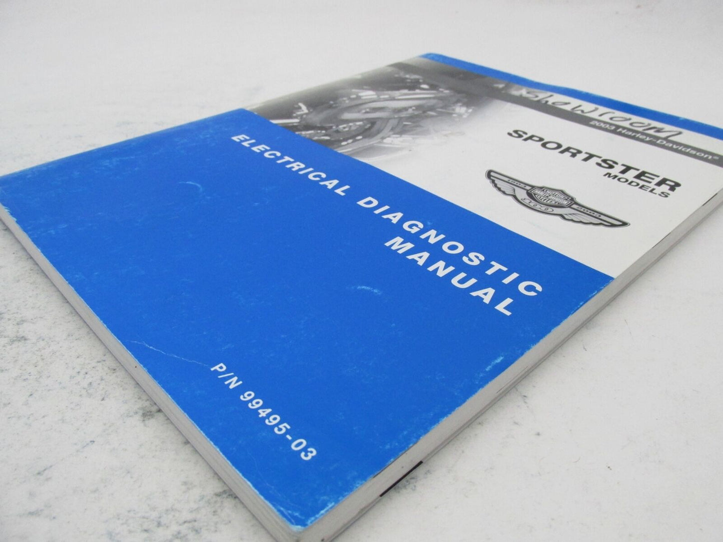 Harley Official Factory 2003 Sportster Electrical Diagnostic Manual 99495-03