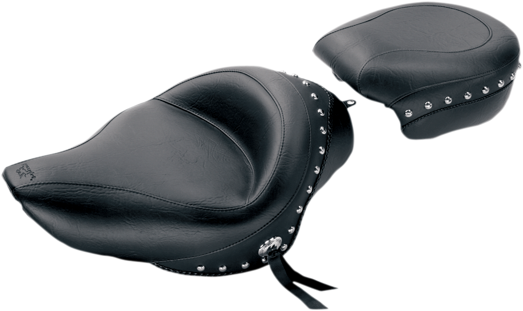 Mustang Wide Studded Solo Seat 76151