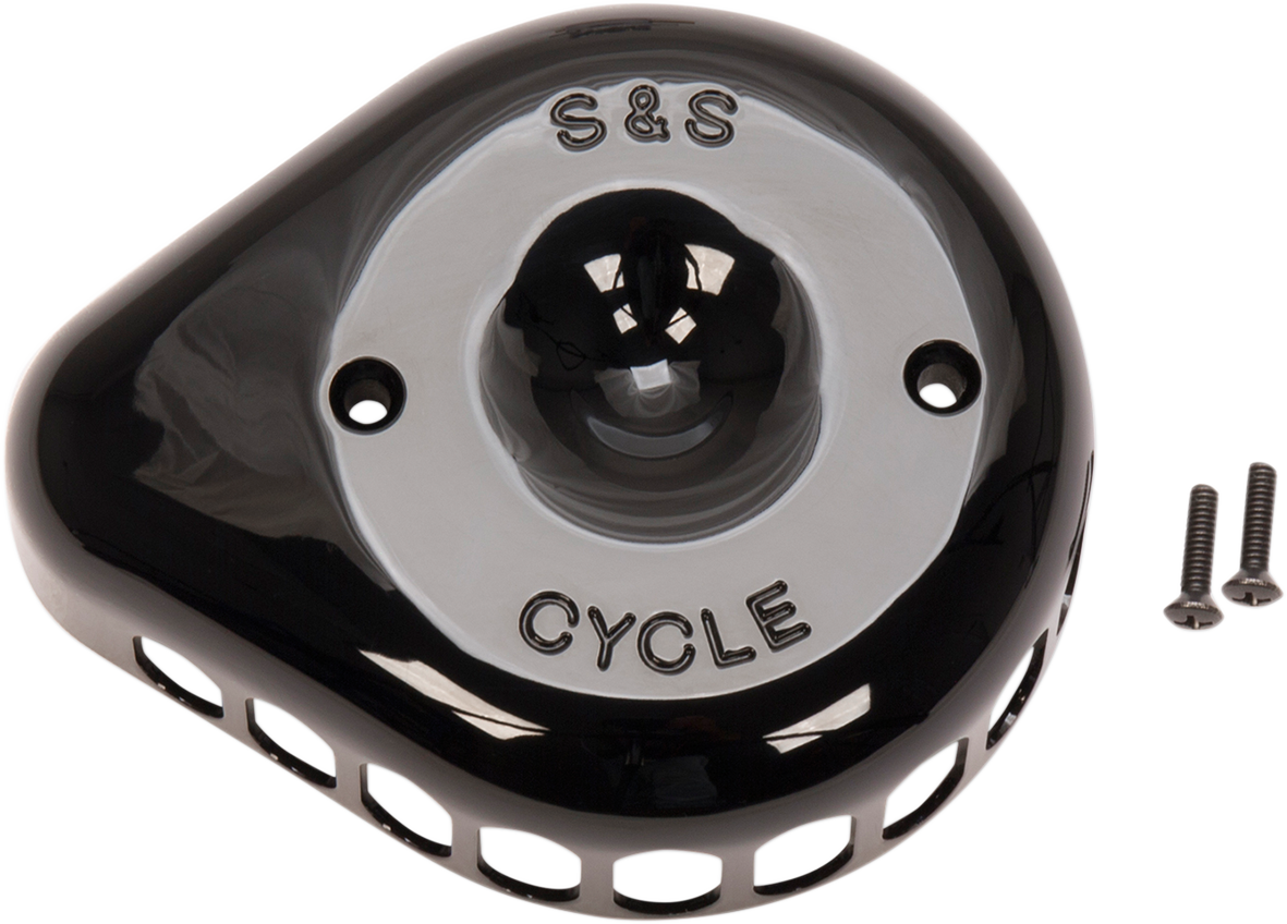 S & S Cycle Stealth Mini Teardrop Air Cleaner Covers 170-0366