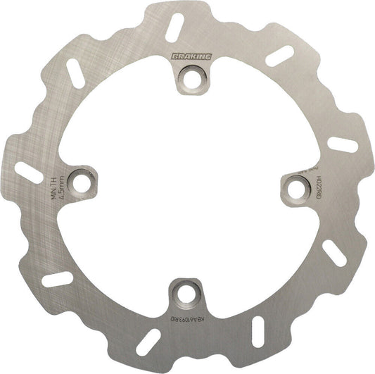 Braking Wave Brake Rotor Rear HO22RID