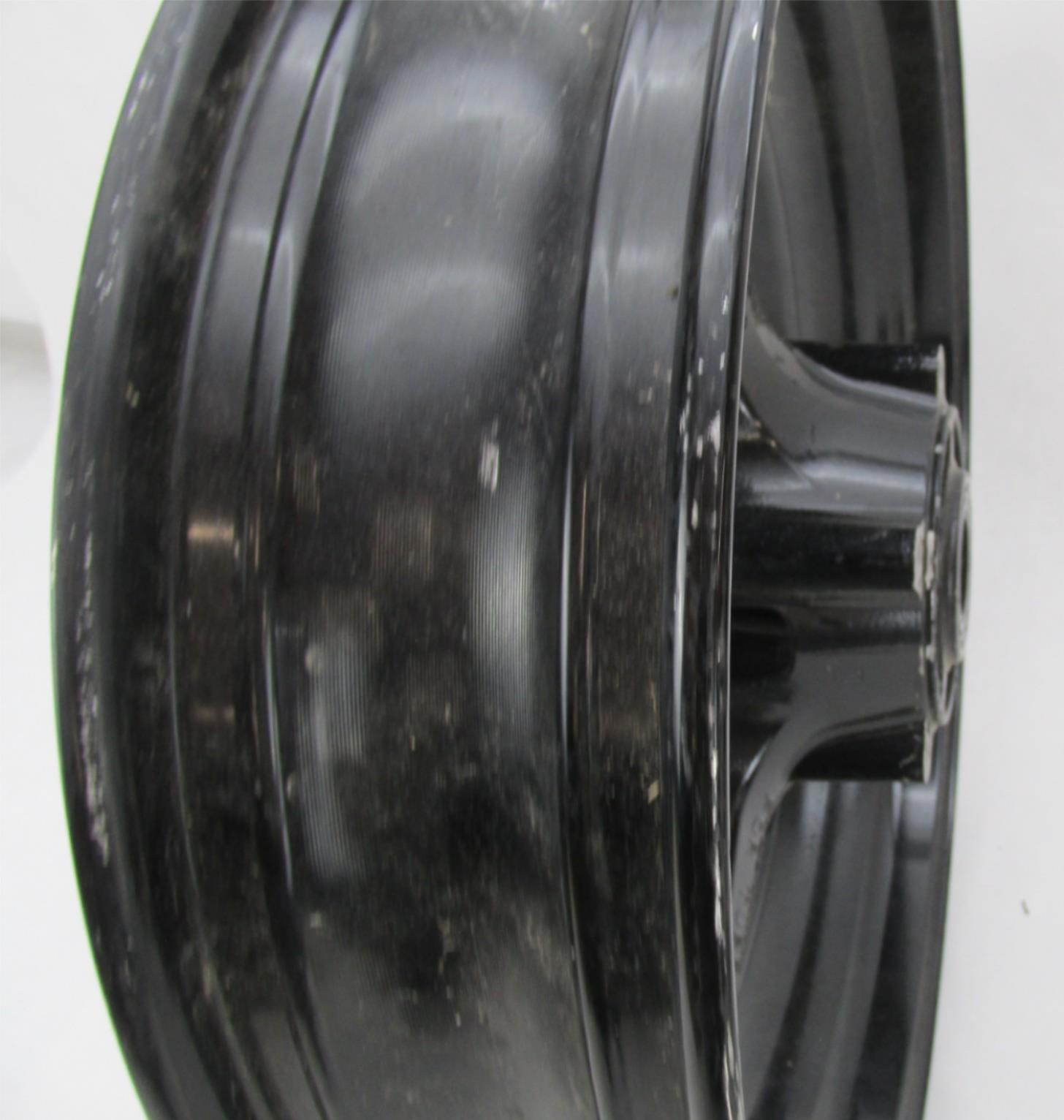 Enkei Motorcycle Tri Spoke 3 Spoke 17x3.5" Black Front Wheel