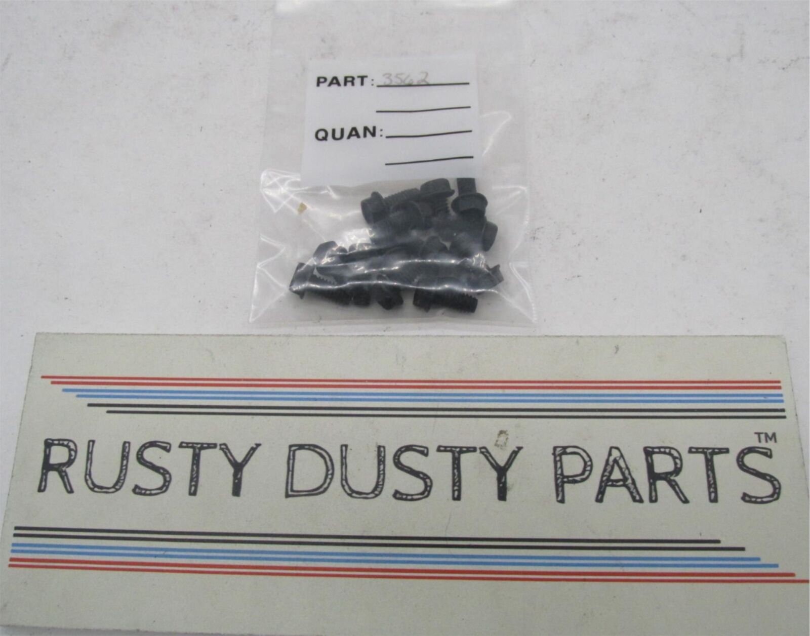 Lot of 14 Harley-Davidson Genuine NOS Hex Head Flange Screws 3562