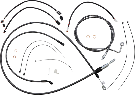Magnum KARBONFIBR Designer Handlebar Installation Kit 7871151