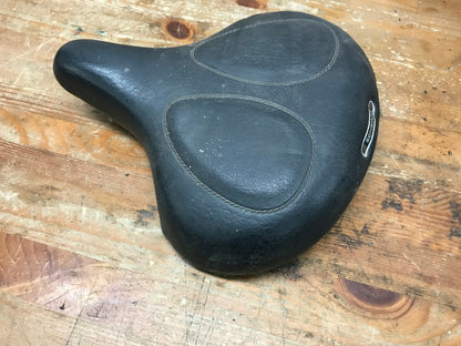 Schwinn Viscount 7148 Large Black Cushion Bike Bicycle Seat