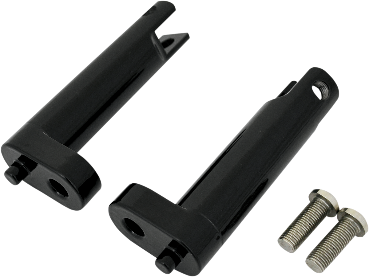 Drag Specialties Passenger Footpeg Mount Kit Black 1620-1057