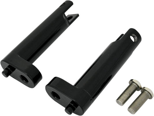 Drag Specialties Passenger Footpeg Mount Kit Black 1620-1057