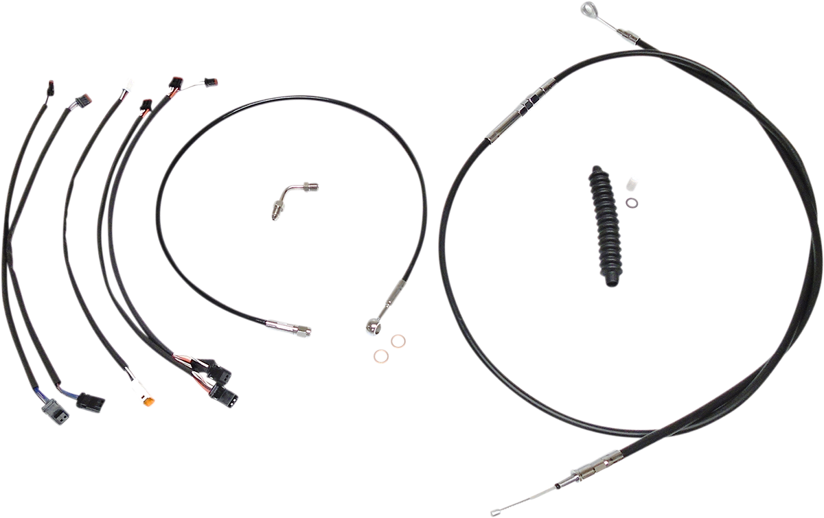 Magnum XR Stainless DOT Handlebar Installation Kits 12" - 14" 489961