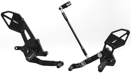 Vortex Rear Set Black RS433K