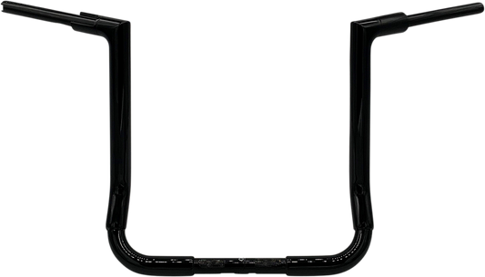Fat Baggers, Inc. 1-1/2" EZ Install Flat Top Handlebar 16" Black 615016-B