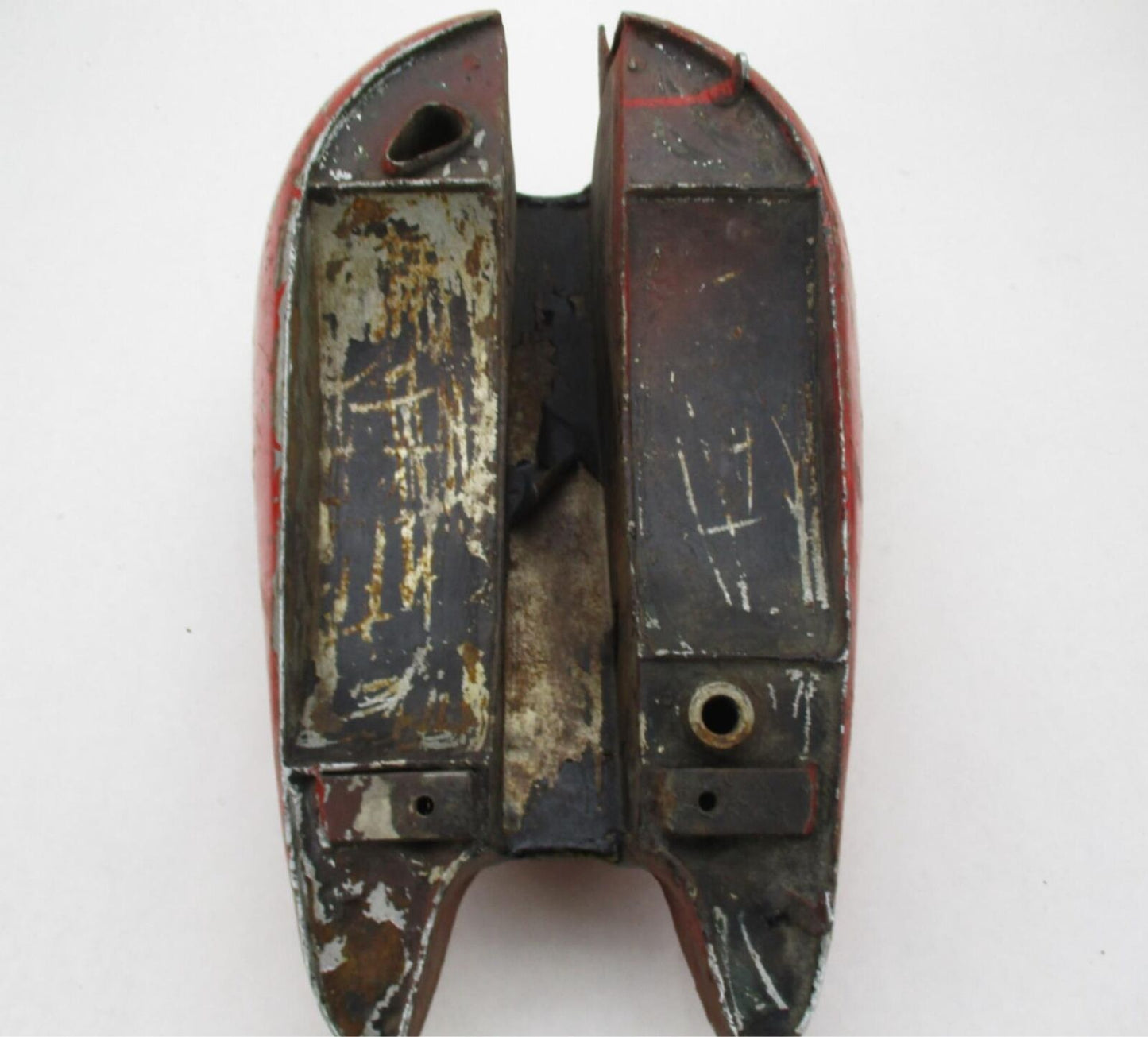 Vintage BSA C11 C12 C15 Red Fuel Petrol Gas Tank