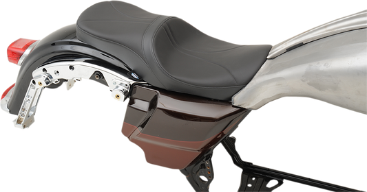 Drag Specialties Low Profile Touring Seat For Yaffe 6 G. Tank 0801-1069