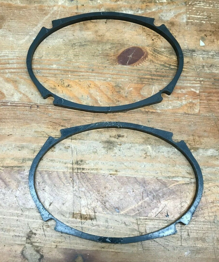 Lot of Harley Davidson Speaker Bezels Trim Touring Road King HogTunes