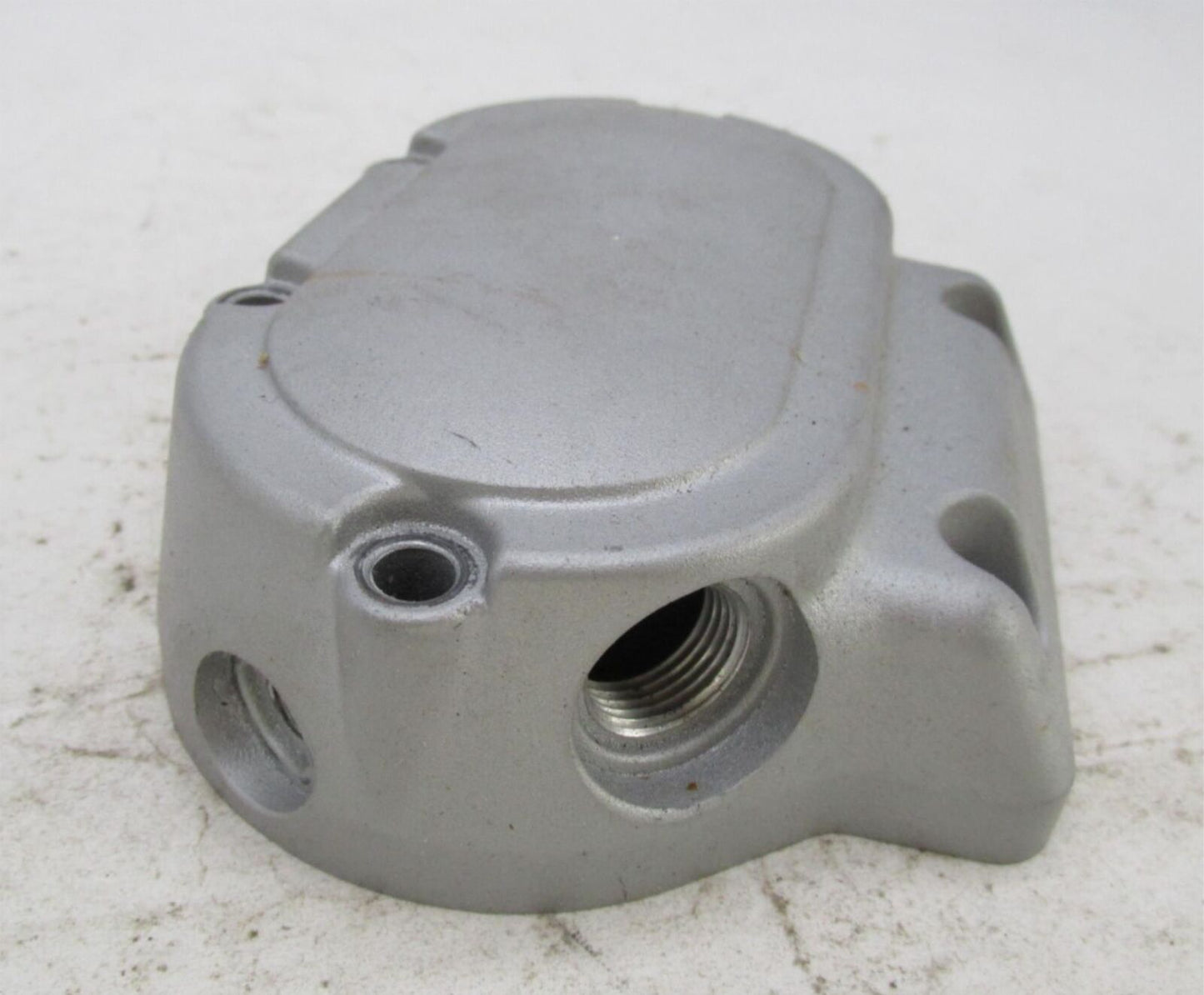 Harley Davidson Genuine NOS 5 Speed Silver Transmission Side Cover 37082-99