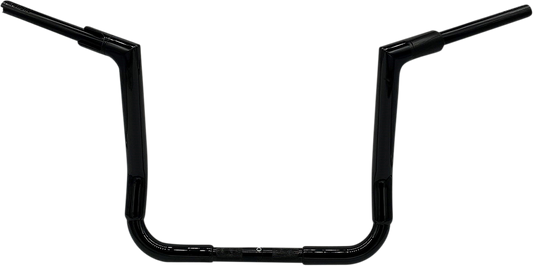 Fat Baggers, Inc. 1-1/2" EZ Install Flat Top Handlebar 14" Black 615014-B