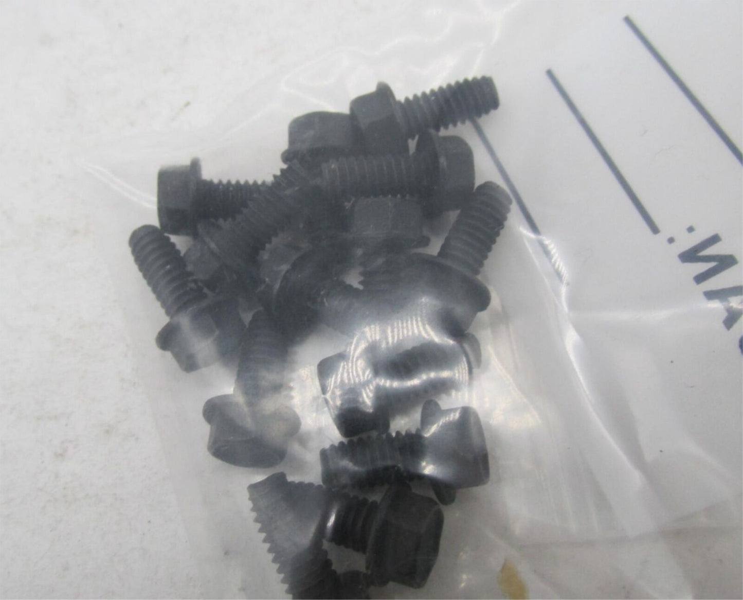 Lot of 14 Harley-Davidson Genuine NOS Hex Head Flange Screws 3562