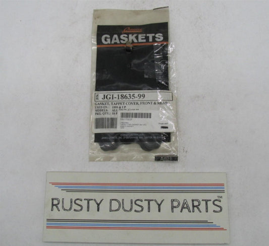 Lot of 6 Harley Davidson James Front & Rear Tappet Cover Gaskets JGI-18635-99